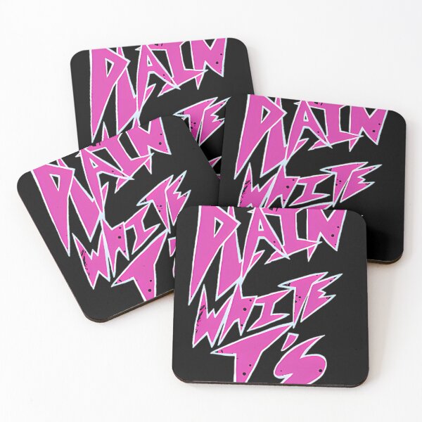 Item preview, Plain White Ts Neon Pink Sharp Logo Pop Punk Emo designed and sold by MarieMorin1.