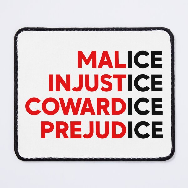 Item preview, Words That End in ICE - Subtle Anti ICE designed and sold by PixVib.