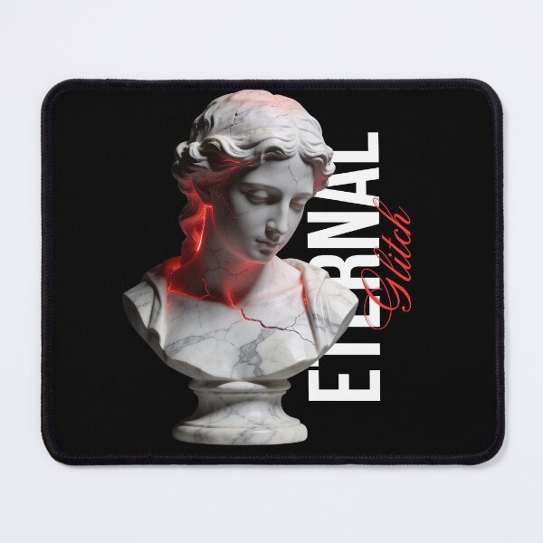 Item preview, Eternal Flame – Classical Statue with Red Energy and Dark Style designed and sold by Marble Void.