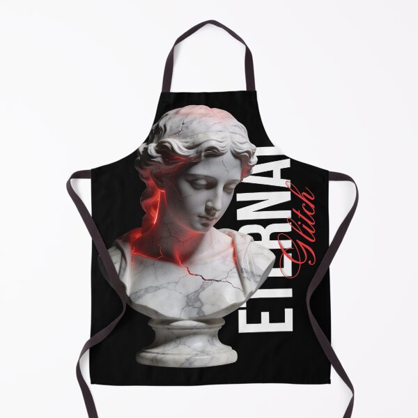 Item preview, Eternal Flame – Classical Statue with Red Energy and Dark Style designed and sold by Marble Void.