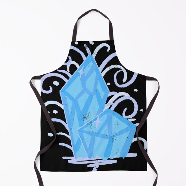 Item preview, Blue Crystal Gem Sparkle - Ethereal Fantasy Illustration designed and sold by TheArtOfTreble.