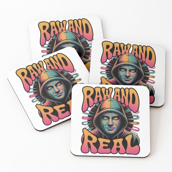 Item preview, Raw and Real – Neon Cyber Street Graphic designed and sold by NewUSShop.