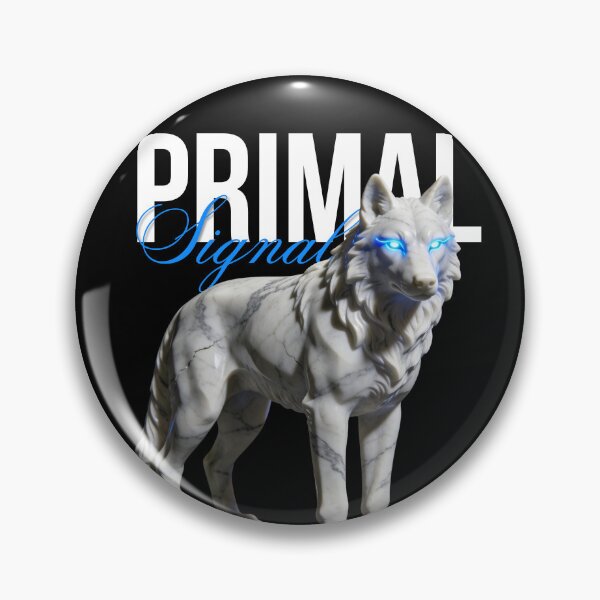 Item preview, Primal Guardian – White Lion Symbol of Strength and Protection designed and sold by Marble Void.