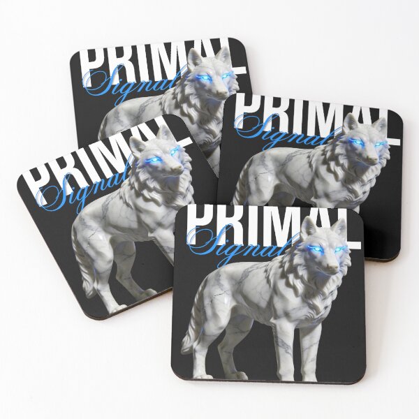 Item preview, Primal Guardian – White Lion Symbol of Strength and Protection designed and sold by Marble Void.