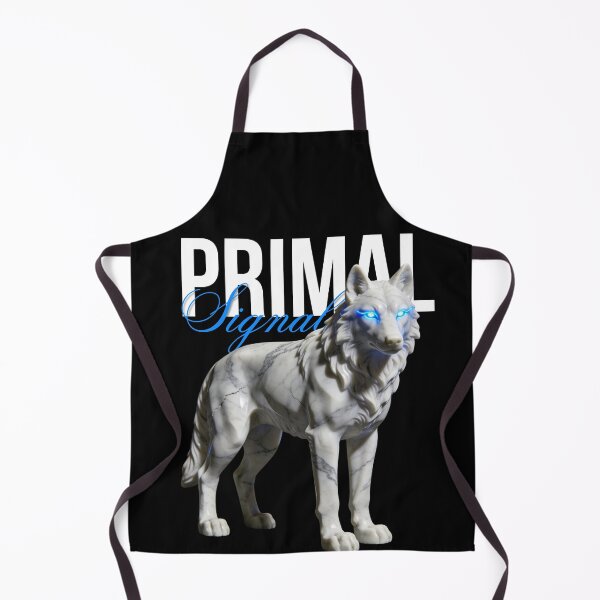 Item preview, Primal Guardian – White Lion Symbol of Strength and Protection designed and sold by Marble Void.