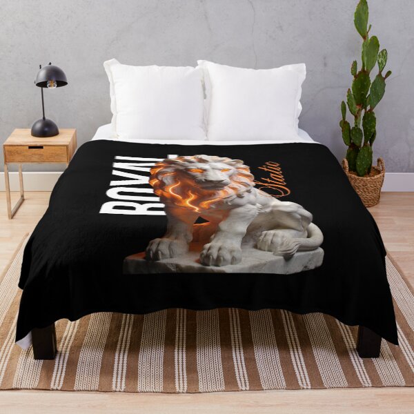Item preview, Royal Static – Golden Lion with Royal Fire Energy designed and sold by Marble Void.
