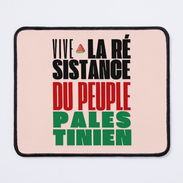 Item preview, vive la resistance du peuple palestinien designed and sold by Slice Of Seed.