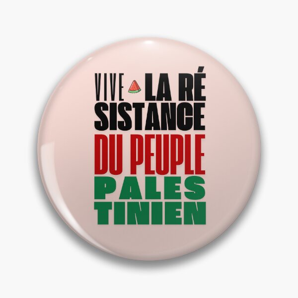 Item preview, vive la resistance du peuple palestinien designed and sold by Slice Of Seed.
