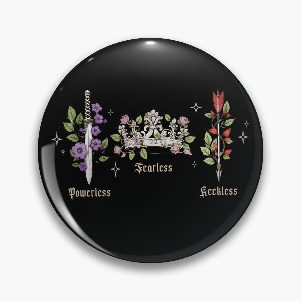 Item preview, Powerless Fearless Reckless Bookish  designed and sold by SylviaLane12.