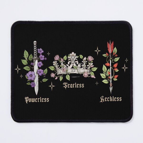 Item preview, Powerless Fearless Reckless Bookish  designed and sold by SylviaLane12.