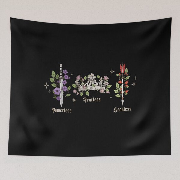 Item preview, Powerless Fearless Reckless Bookish  designed and sold by SylviaLane12.