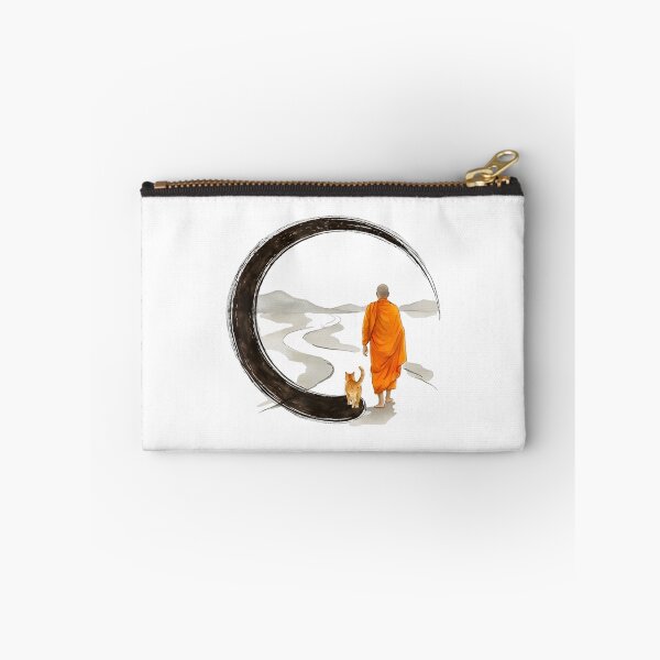 Item preview, Walk for Peace Monks with Aloka Cat designed and sold by CristHuds.
