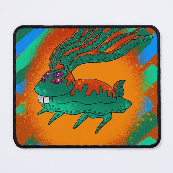 Item preview, Psychedelic Bunny-Octopus Hybrid - Trippy Fantasy Creature Art designed and sold by TheArtOfTreble.