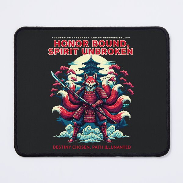 Item preview, Honor Bound Spirit Unbroken – Samurai Fox designed and sold by Taans-Creation.