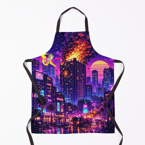Item preview, Vaporwave Man Fire Rescue Scene Vaporwave T-shirt design designed and sold by SamiVaporStudio.