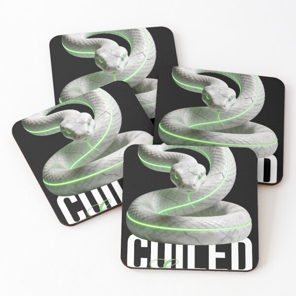 Item preview, Coiled Energy – Green Serpent of Power and Transformation designed and sold by Marble Void.