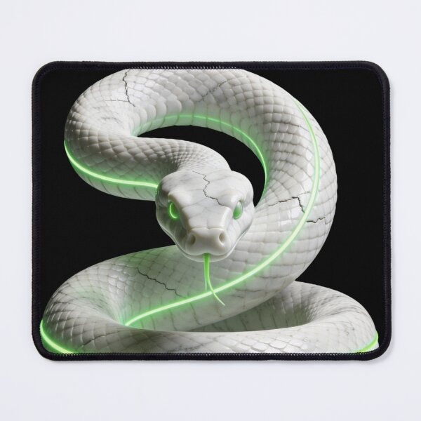 Item preview, Coiled Energy – Green Serpent of Power and Transformation designed and sold by Marble Void.