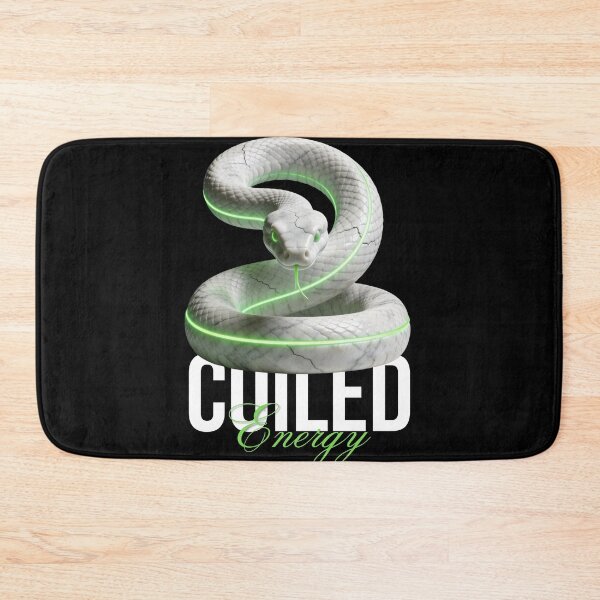 Item preview, Coiled Energy – Green Serpent of Power and Transformation designed and sold by Marble Void.