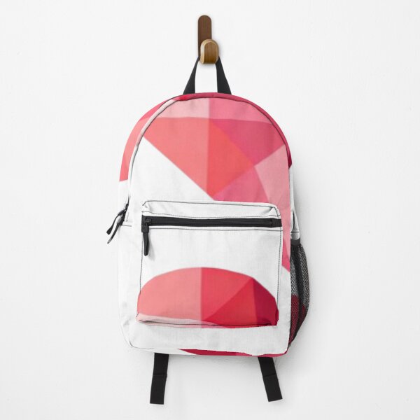 Item preview, Geometric Heart – Faceted Red and Pink Design designed and sold by Cristhian Almanza.