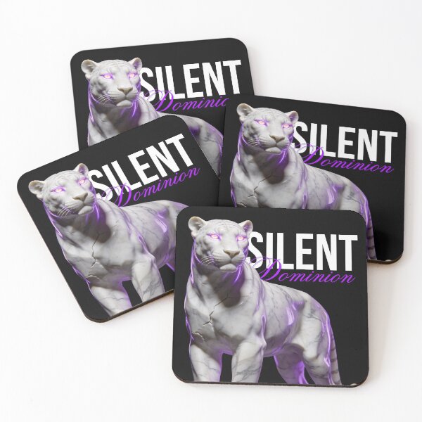 Item preview, Silent Predator – Phantom Panther of Stealth and Power designed and sold by Marble Void.