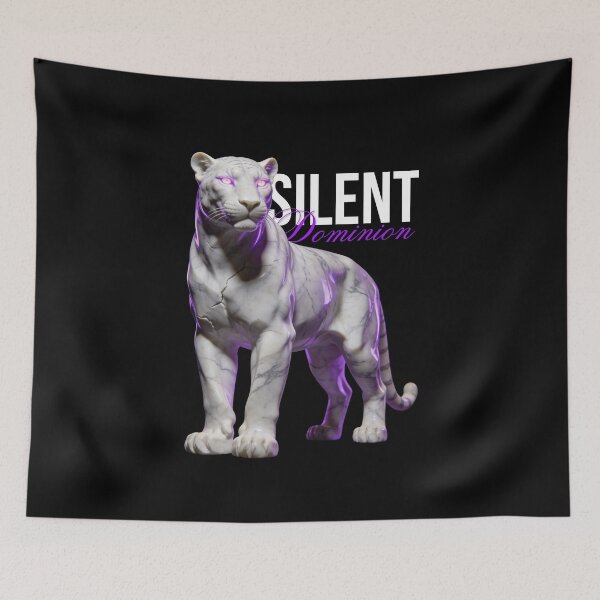 Item preview, Silent Predator – Phantom Panther of Stealth and Power designed and sold by Marble Void.