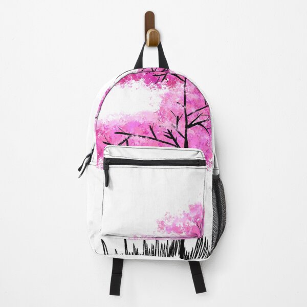 Item preview, Pink Cherry Blossom Tree - Soft Watercolor Spring Illustration designed and sold by TheArtOfTreble.