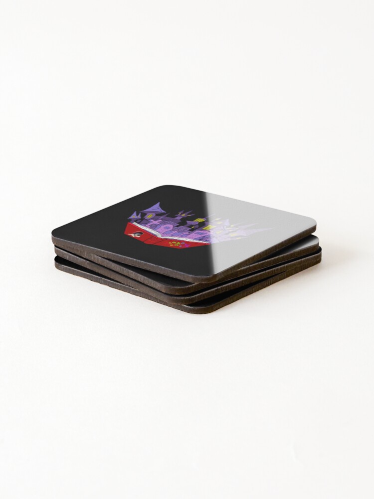 Thumbnail 4 of 5, Coasters (Set of 4), Shadow Realm designed and sold by PitbullSticker.