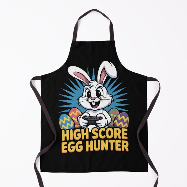 Item preview, High Score Egg Hunter - Cartoon Gamer Illustration designed and sold by Dazeville Studio1541 .