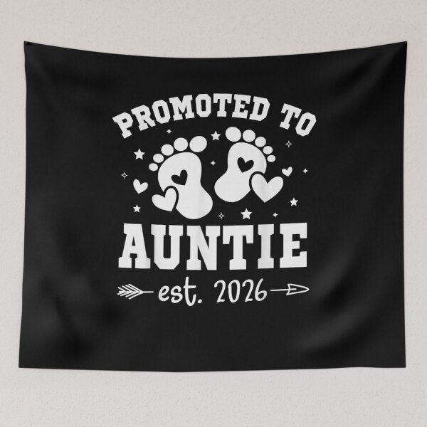 Item preview, Promoted to Auntie est 2026 Going to be Aunt Announcement designed and sold by Goleon12.