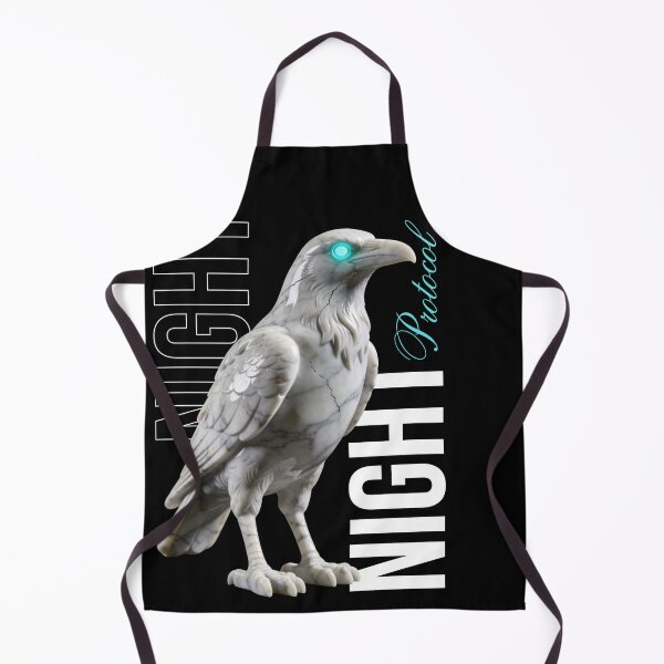 Item preview, Night Vision – Blue Owl with Futuristic Nocturnal Energy designed and sold by Marble Void.