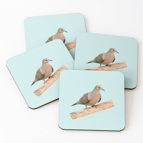 Item preview, Mourning dove on a tree designed and sold by KRFNatureGifts.