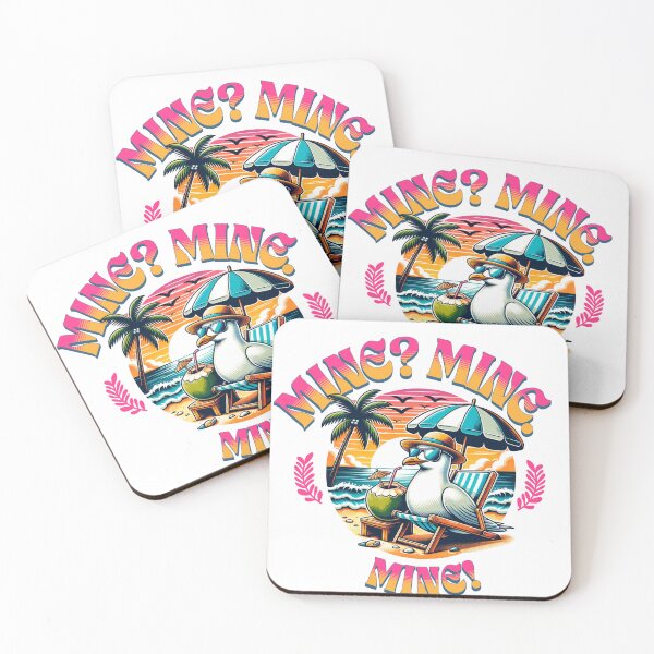 Item preview, Seagull Mine? Mine. Mine! Beach designed and sold by PassionforLove.