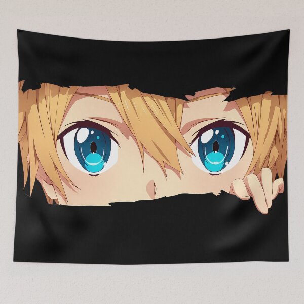Item preview, Eugeo Sword Art Online Classic Eyes Peeker Close Up designed and sold by PMartistStudio.