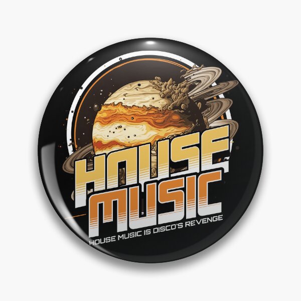 Item preview, HOUSE MUSIC  - House Planet (White) designed and sold by Discothreadz.