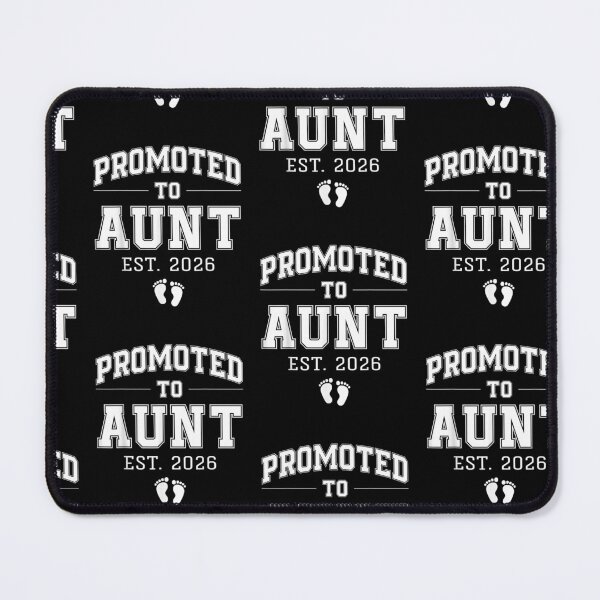 Item preview, Promoted to Aunt Est 2026 Varsity First Time Auntie to Be designed and sold by Goleon12.