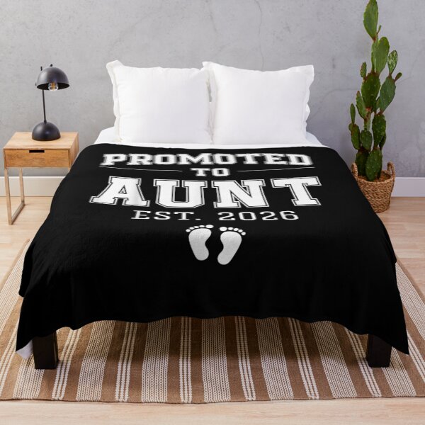 Item preview, Promoted to Aunt Est 2026 Varsity First Time Auntie to Be designed and sold by Goleon12.