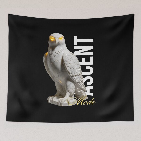 Item preview, Ancient Mode – Mystic Falcon of Wisdom and Precision designed and sold by Marble Void.