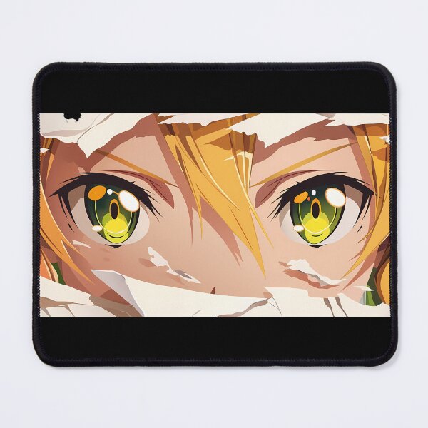 Item preview, Leafa Sword Art Online Green Eyes Peeker Close Up designed and sold by PMartistStudio.