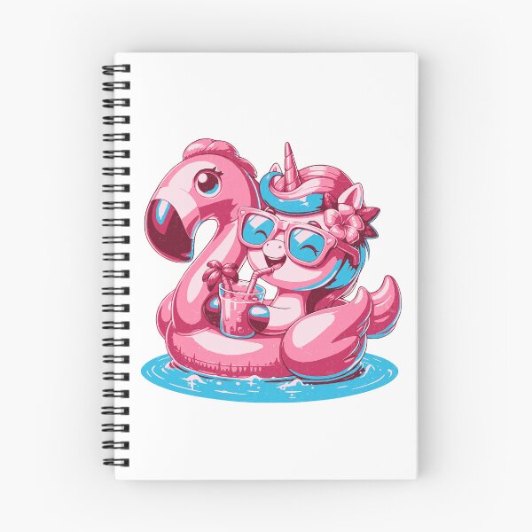 Item preview, Unicorn on a Flamingo Floatie  designed and sold by PassionforLove.