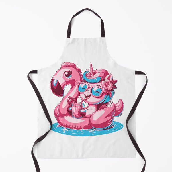 Item preview, Unicorn on a Flamingo Floatie designed and sold by PassionforLove.
