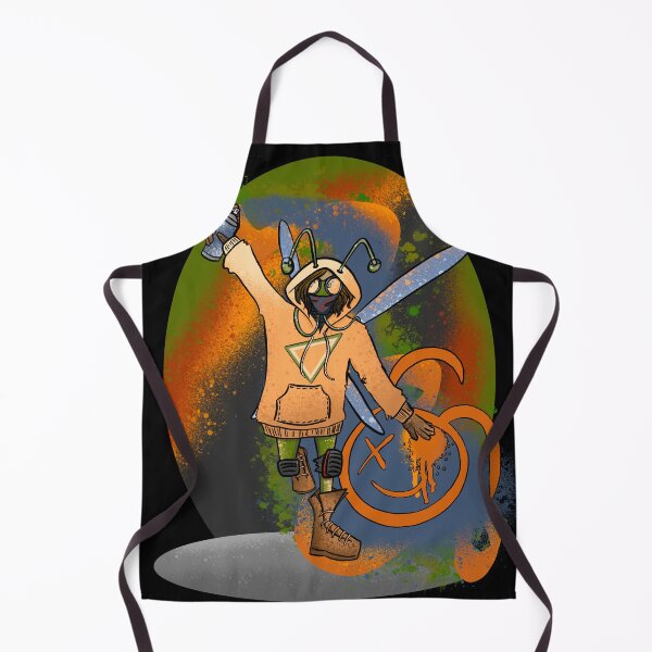 Item preview, Graffiti Bug Sprayer - Psychedelic Street Art Character Illustration designed and sold by TheArtOfTreble.