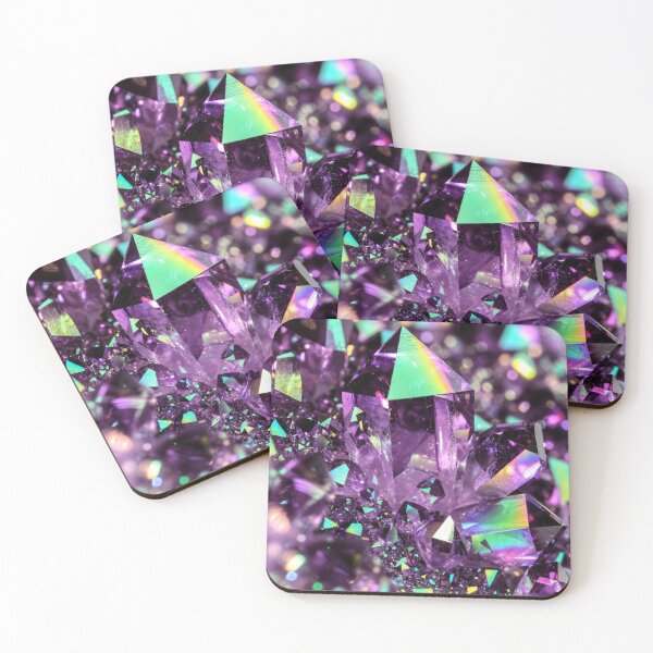 Item preview, Iridescent Amethyst Crystal Glow designed and sold by CoquetteLunaCo.