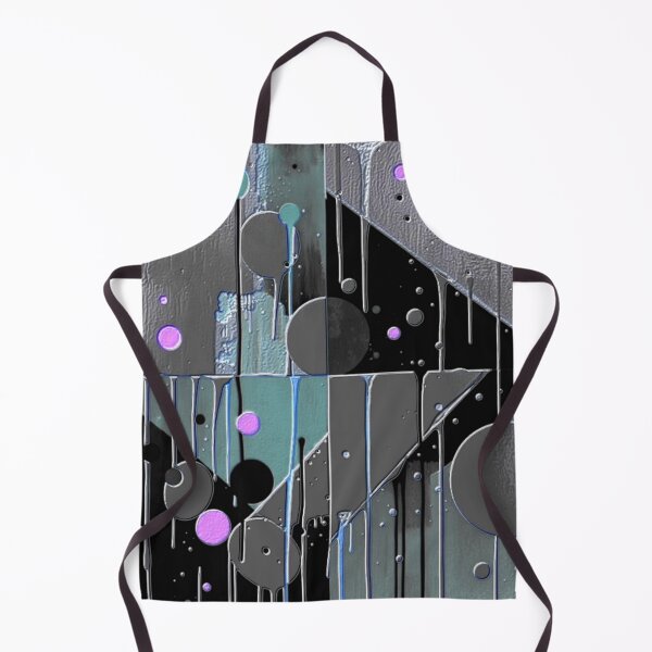 Item preview, drip and divide dark hsl colorful geometric abstract design designed and sold by SmashingDeals.