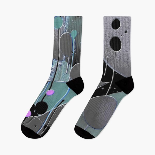 Item preview, drip and divide dark hsl colorful geometric abstract design designed and sold by SmashingDeals.
