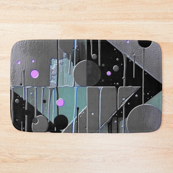 Item preview, drip and divide dark hsl colorful geometric abstract design designed and sold by SmashingDeals.