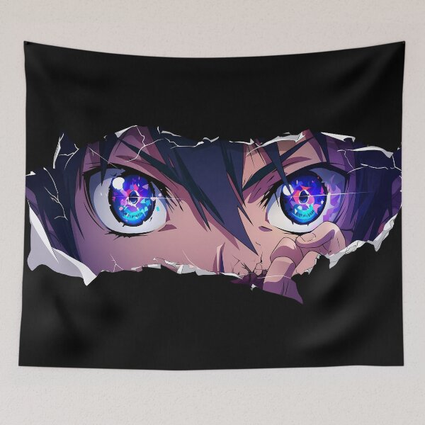 Item preview, Mephisto Pheles Blue Exorcist Magic Eyes Peeker designed and sold by PMartistStudio.