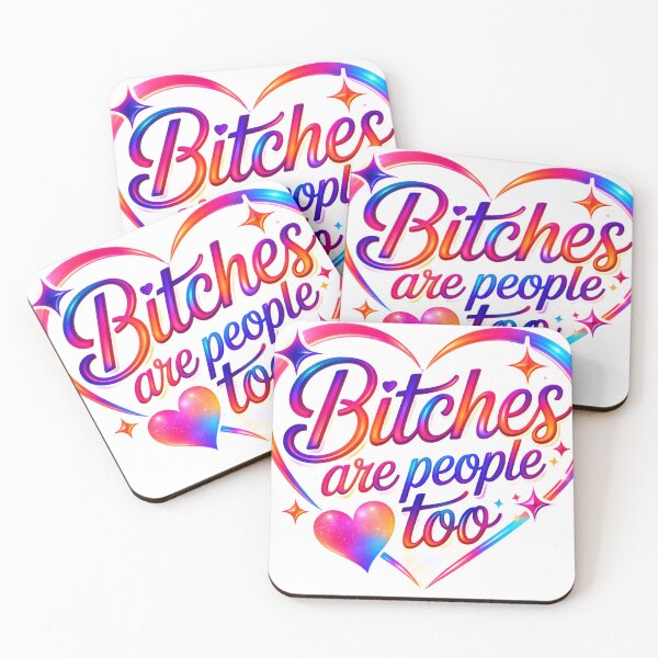 Item preview, Bitches Are People Too Shirt – Funny Y2K Aesthetic Sarcastic Heart Gift designed and sold by zvalente.