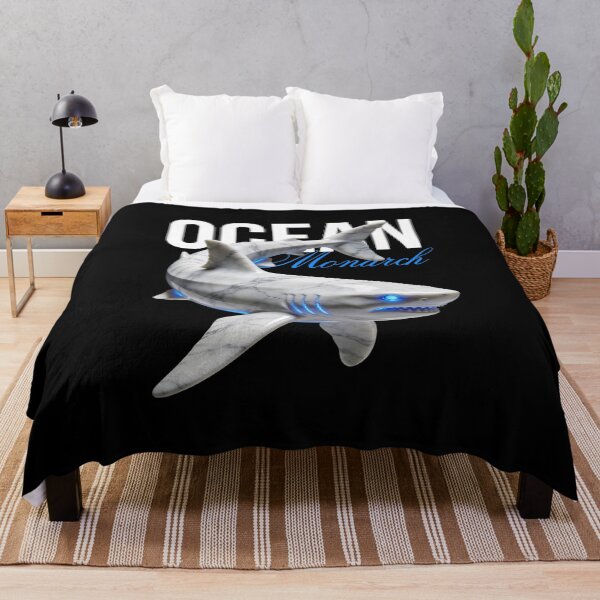 Item preview, Ocean Monarch – Majestic Shark of Deep Sea Power designed and sold by Marble Void.
