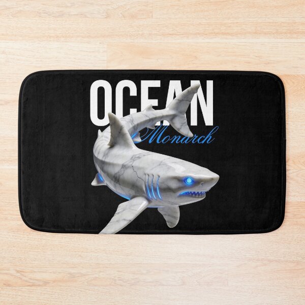 Item preview, Ocean Monarch – Majestic Shark of Deep Sea Power designed and sold by Marble Void.