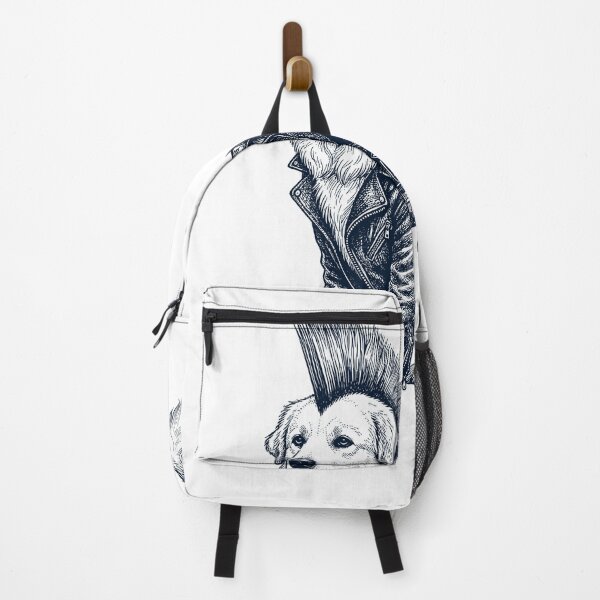 Item preview, Vintage Great Pyrenees Punk Mowhawk Dog Mom Dad designed and sold by DoodleTortle.